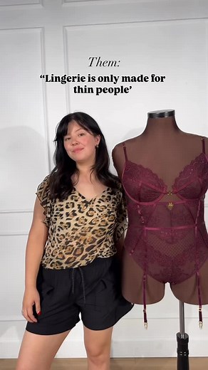 Comment ‘💥’ for our plus-size lingerie guide for the driest, comfiest, most flattering pieces out there! #plussize #plussizelingerie #modelfreelingerie | Mentionables