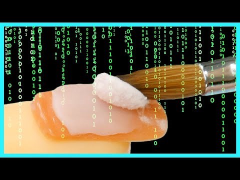 Watch Student Learn The Secret Of Acrylic Nails