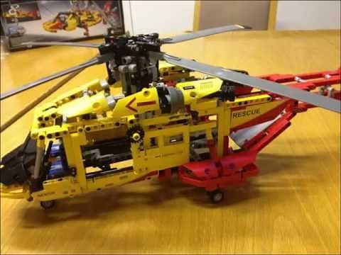 LEGO Technic 9396: Rescue Helicopter - Build Timelapse