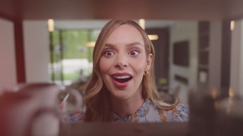 Ibyx Premium Kitchen Cabinet Organizer Shelf - Set of 3 Kitchen Counter Shelves - Stackable Shelf Racks for Cabinets - Metal Frame & Engineered Wood (Natural Wood, White Frame)