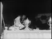 B/W 1960 men struggling after assassination attempt on Hendrik...