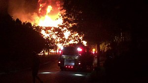 6.6K views · 61 reactions | A neighbor, Holly Sweet, captured this video in south Tulsa and tells Channel 8 that when the garage exploded it landed in a neighbor's yard. The resident inside of the home did make it out safely. | NewsChannel 8 - Tulsa | Facebook