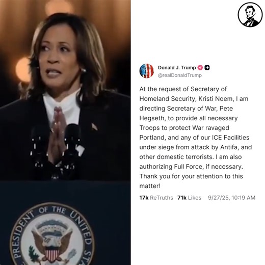 She told America. We told America. Now, it's here. | The Lincoln Project