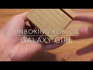 Unboxing ROBLOX Galaxy Girl! | ROBLOX unboxing #2