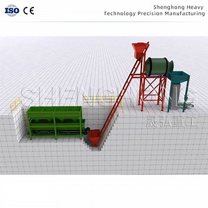 [Hot Item] 20-30/H Mixing Equipment Compound Bulk Blending Fertilizer Production Line