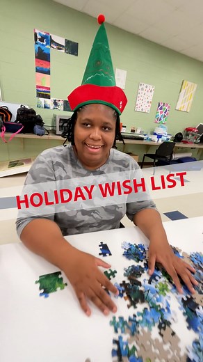 “All I want…” 🎁 Use Amazon Prime Days to make a little magic for our adult participants. Every item on our Holiday Wish List was customized for each individual, many of whom may not receive a present without community support. Shop the Holiday Wish List through Dec 11 → https://www.amazon.com/registries/gl/guest-view/3O9SCYLE0SWN3? | Frazer Center