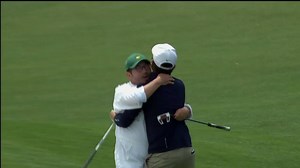 8.8K views · 89 reactions | Amateur Doug Ghim finishes #themasters with a birdie, and an embrace from his father. | CBS Sports | Facebook