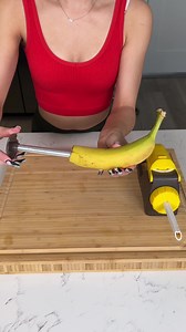 22K views · 133 reactions | Woman fill nuttela in the banana easily #Reels | Vu Bros | Facebook
