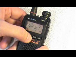 UV-3R Mark 1 Quick Start guide