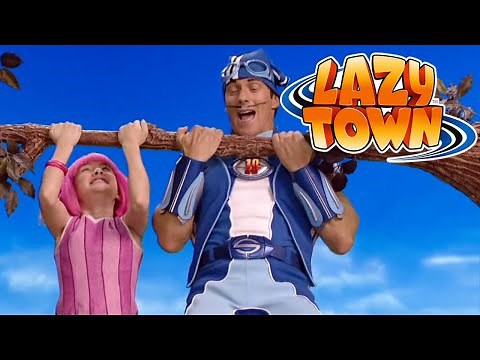Amazing stunts! | Lazy Town | | TV Show for Kids