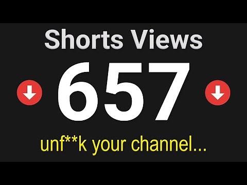 If your shorts get stuck below 1,000 views.. CHANGE THIS SETTING