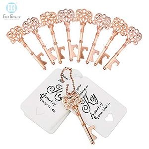 [Hot Item] Bottle Opener Gold Keychain Custom Wedding Gift
