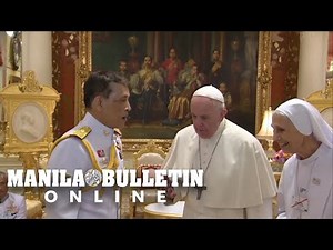 Pope Francis meets Thai King Rama X
