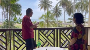 2.5K views · 80 shares | A Tropical Island Beach Resort with a million dollars view! | Palm Beach Resort & Spa , Labuan Island , East Malaysia , Borneo | Facebook