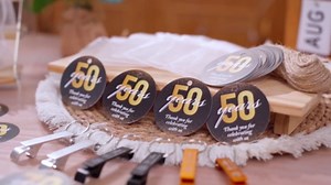 Dandat 54 Sets 40th Birthday Party Favors for Guests Birthday Beer Opener Keychain Cheers to 40 Bottle Opener Keychain with Thank You Cards and Gift Bags for Anniversary Wedding Party Favors