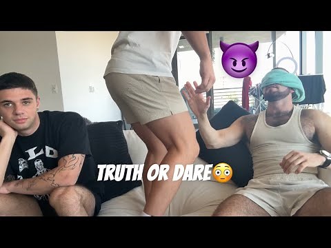 Blindfolded truth or dare goes WILD😳