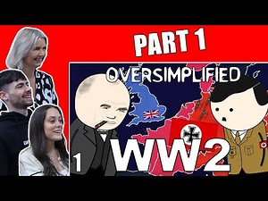 BRITISH FAMILY REACTS | OverSimplified - WW2 Part 1