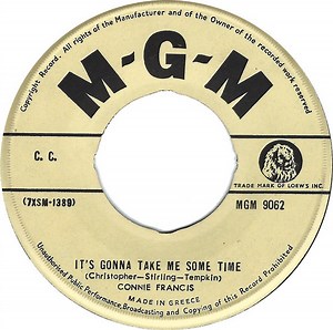 Connie Francis - Vacation