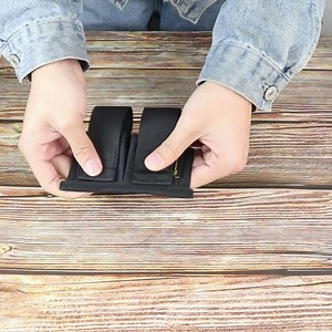 Speedloader Pouch Case Holder Nylon Tactical Double Speedloader Belt Universal Fit .357 .44 Most from .38 to .45 Colt Pouch Bag, Black