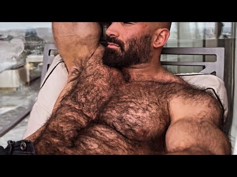 Natural Hairy Chest Vibes Masculine Energy
