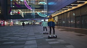 Get your kids excited for outdoor adventures with our Gyroor Y1 Hoverboard! 🤩👦👧 With Bluetooth and LED lights, it's the perfect way to keep them entertained for hours. #GyroorY1 #Hoverboard #OutdoorAdventures | Gyroor