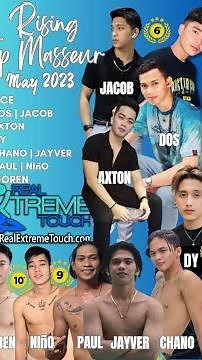 Most Requested & Top Performing Handsome Male Therapists in RET Massage Spa | Masseurs in Action