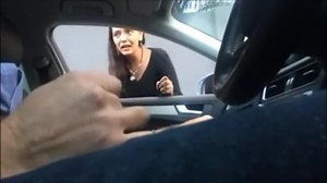 Cock flashing asking directions