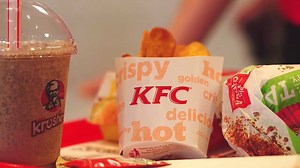 The New KFC Tower Stacker! Double Fillet, Hashbrown, cheese and lettuce in a fresh bun..... It's Finger Lickin' Good! | KFC