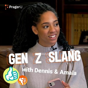 How does Dennis Prager fare with Gen Z slang? Amala Ekpunobi finds out. | PragerU