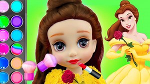 7K views · 162 reactions | REPAINTING DOLLS Disney Princess Belle...