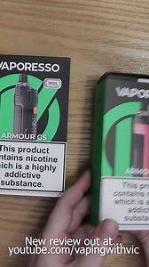 Vaporesso Armor G and GS unboxing | Vaping With Vic