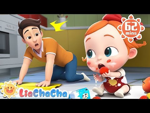 Little Baby Troublemaker Song | Song Compilation + More LiaChaCha Nursery Rhymes & Baby Songs