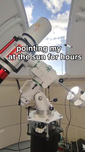 Observaciones del Sol con Telescopio Solar
