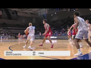 Drake dominates South Dakota 99-50