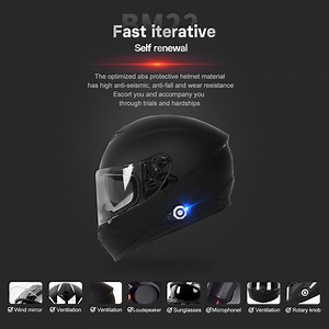 [Hot Item] Freedconn DOT Bm22 Full Face Bulit-in Speaker FM Intercom Bluetooth Smart Helmet
