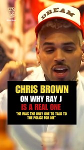 "Ray J was the only one to speak to the police for me," Chris Brown shares the story of way #RayJ is a real one on Drink Champs | Drink Champs
