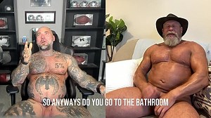 Naked Cigar Talks With Muscle Daddy Dan @ ManSurfer