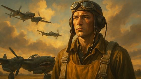 Amerikanisches Fliegerass veränderte den Luftkrieg im Zweiten Weltkrieg