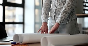 Architectural Engineer Creates Working Sketch Drawing Stock Footage Video (100% Royalty-free) 1102209895 | Shutterstock