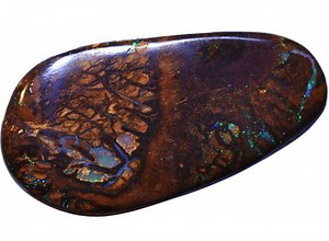 60.41 carats Koroit Boulder Opal Cut Stone