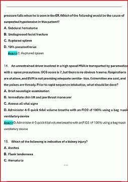 #learnexams Post Test Atls 10Th Edition Study Guide 200 Questions With Vupdate video