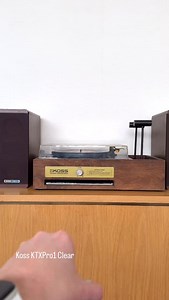 1.2K views · 41 reactions | CLEARLY LEGENDARY - Koss KTXPro1 is now available in a 90s retro tech inspired clear transparent colorway. #HearingIsBelieving #retrotech | Koss | Facebook