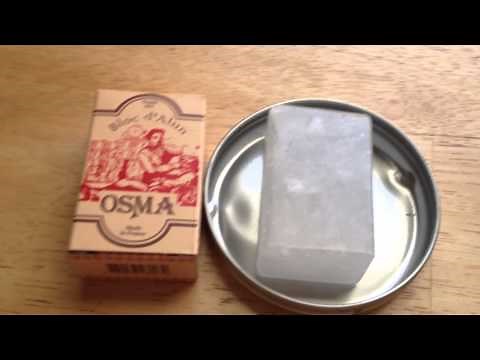 OSMA Alum Block Review Wet Shaving GOLD