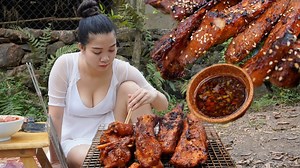 The Barbecued Ribs With Spicy and Savory Taste - Chef Samurai | Chef Samurai