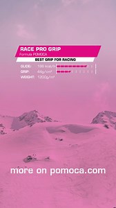 Confidence on every climb. When the slope turns steep and icy, grip becomes your greatest ally. The Race Pro Grip skin delivers the perfect balance between powerful traction and smooth glide — giving racers the control they need to push forward, no matter the conditions. Stay fast. Stay confident. | Pomoca