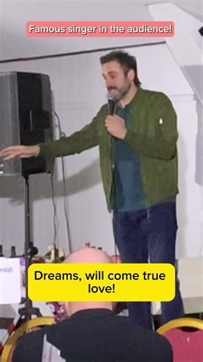 When a famous singer is in the audience of a comedy show! Happy eye patch Wednesday xx | Patrick Monahan | Facebook