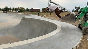 1.9K views · 98 reactions | Crew member @charlie.martin_ with some quality control action at the job site in Frederick, CO!  #teampainskateparks #skateparks #skateboarding #skatecolorado | Team Pain Skateparks | Facebook