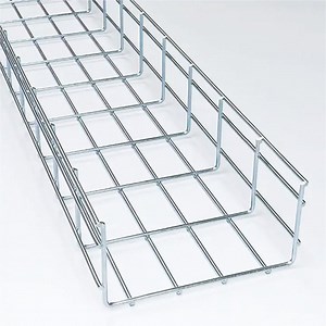 [Hot Item] Stainless Steel Mesh Cable Organizer Tray Wire Mesh Cable Tray with Accessories