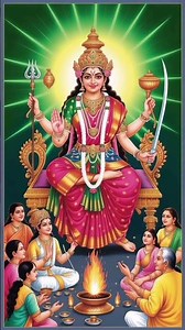 मैं_तो_आरती_उतारु_रे_संतोषी_माता_की__Main_To_ Aarti_Utaru_Re_Santoshi_Mata_Ki_ #youtubeshorts