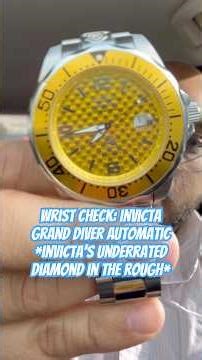 Wrist Check: Invicta Grand Diver Automatic *Invicta’s UNDERRATED DIAMOND in the ROUGH* #watchreview